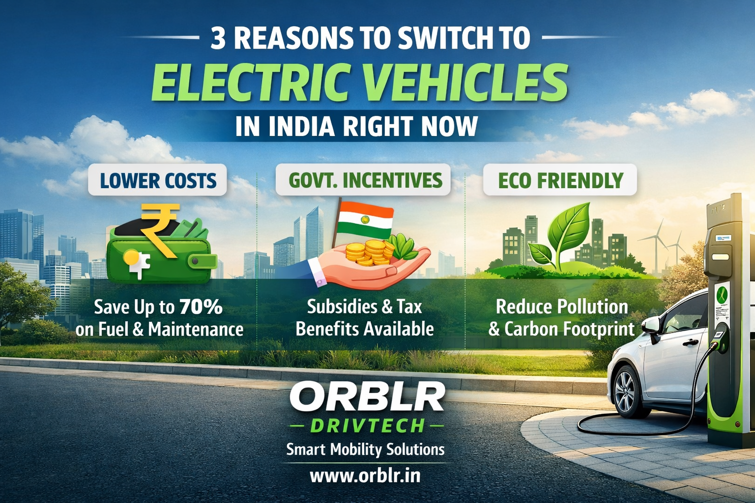 3 Reasons to Switch to Electric Vehicles in India Right Now