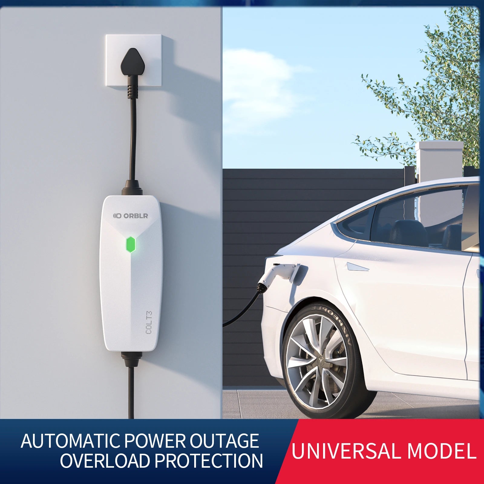 ORBLR COLT3 | 3.5KW Portable EV Charger