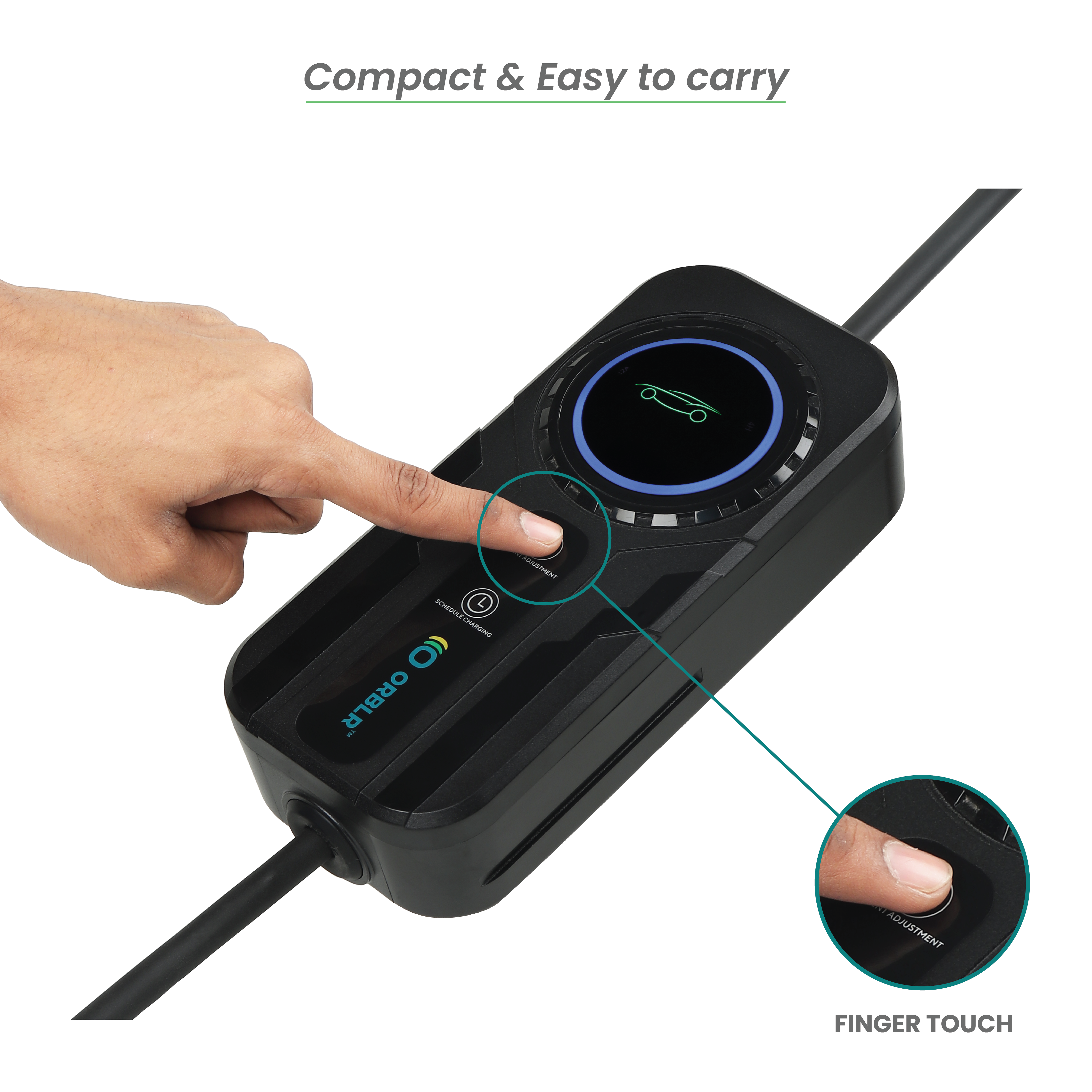 ORBLR AIR | 3.6KW Portable EV Charger