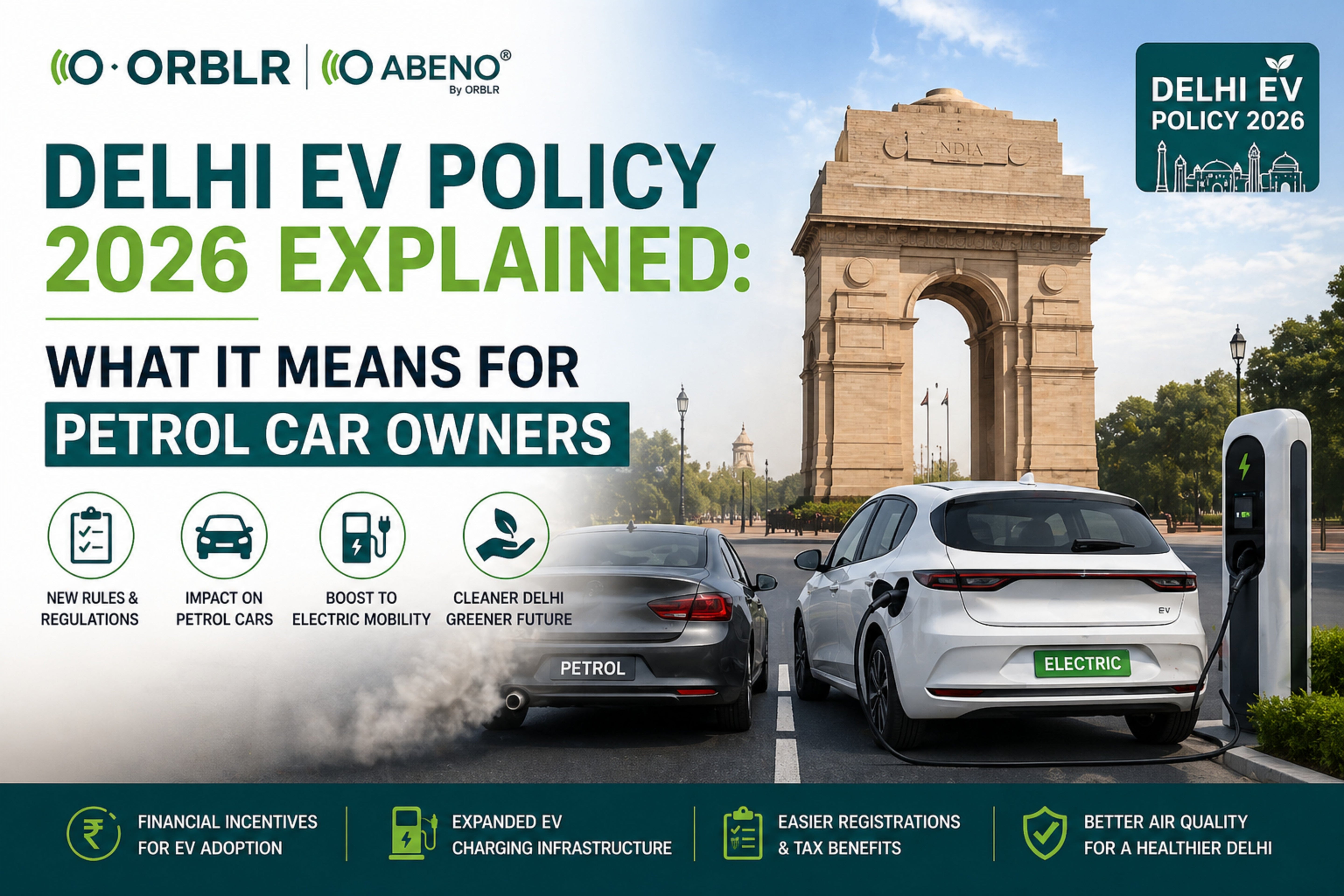 Delhi EV Policy 2026 Explained: What It Means for Petrol Car Owners
