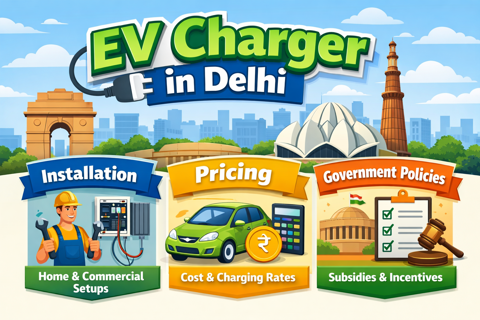EV Charger in Delhi