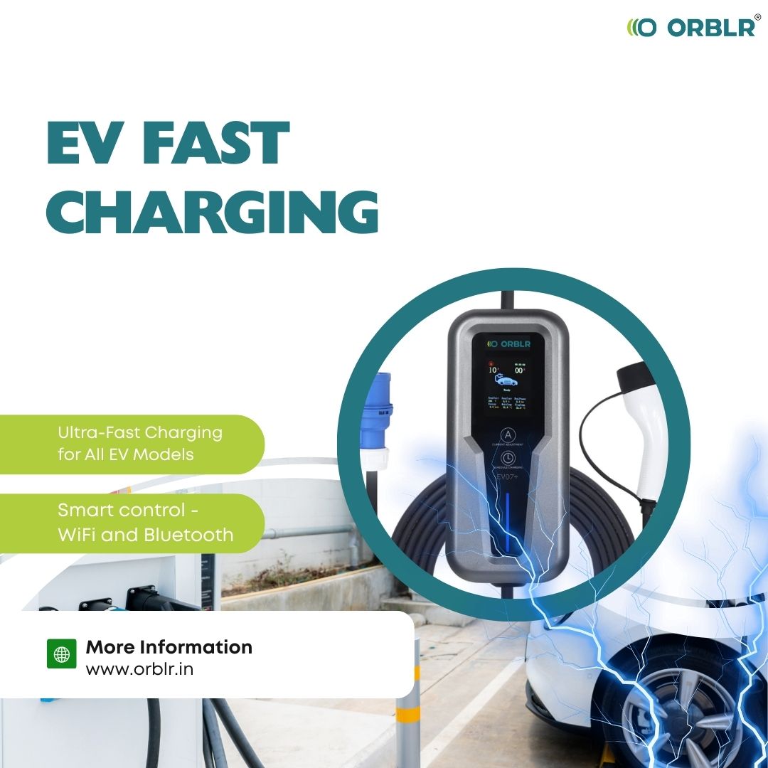 ORBLR EVO7+ | 7.2KW Portable EV Charger