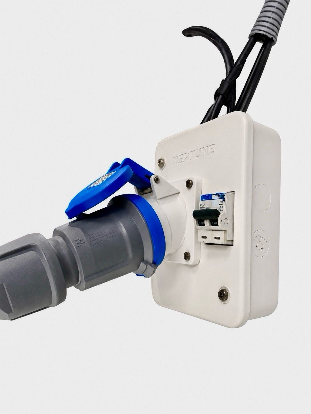 ORBLR 32A CEE Socket Box with MCB