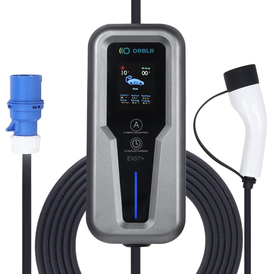 ORBLR   EVO7+ | 7.2KW Portable EV Charger